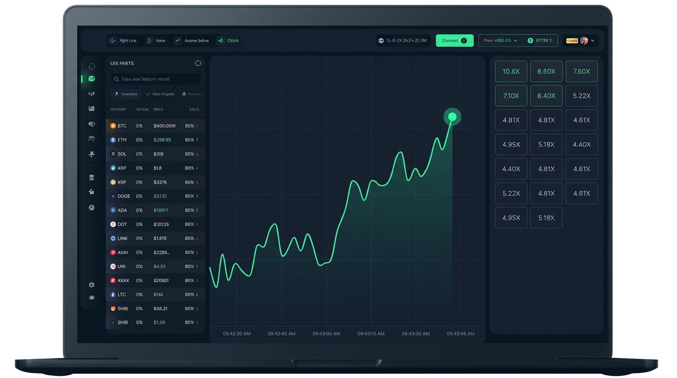 Tap Trading platform with one-tap interface for price-touch events